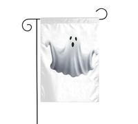 WHJSHOP Image fantôme flottant Drapeau de jardin Décoration de cour 30,5 x 45,7 cm d'épaisseur durable