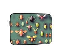 WHJSHOP Insect Atlas Housse pour ordinateur portable - Housse antichoc pour ordinateur portable pour homme et femme pour les voyages d'affaires, l'école et le bureau pour une utilisation quotidienne