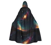 WHJSHOP La cape à capuche pour adulte Echoes of Existence est une cape super grande, confortable et durable