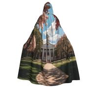 WHJSHOP Magnifique cape à capuche pour adulte avec motif campus pour Halloween assurant un entretien facile et une utilisation durable