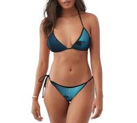 WHJSHOP Maillot de bain 2 pièces bikini pour femme A Natation Killer Whale Imprimé Triangle Maillots de bain, noir, Taille L