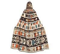 WHJSHOP Native American Beliefs Picture Halloween Cape à capuche pour homme et femme Vêtements Manteau Jeu de rôle