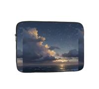 WHJSHOP Nebulae on The Sea Étui pour ordinateur portable - Housse antichoc pour ordinateur portable pour homme et femme, voyage d'affaires, école et bureau