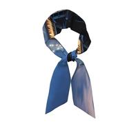 WHJSHOP New York Manhattan Bridge Night Picture Écharpe tendance pour femme Accessoires pour cheveux Écharpe polyvalente pour femme Saint-Valentin et fête des mères
