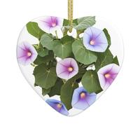 WHJSHOP Pendentif coloré en céramique avec inscription « Morning Gloire » - Décoration d'intérieur - Cadeau de festival