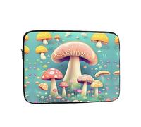 WHJSHOP Pretty Little Mushrooms Housse pour ordinateur portable - Housse résistante aux chocs pour ordinateur portable - Pour homme et femme, voyage d'affaires, école et bureau pour une utilisation