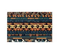 Whjshop Puzzles de 1 000 pièces avec texture ethnique tribale africaine imprimée éducative intellectuelle, puzzles amusants pour soulager le stress