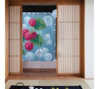 WHJSHOP Rideau de porte Motif baies sucrées La Reine des neiges Pour cuisine, salle de bain, chambre 86,4 x 142,2 cm