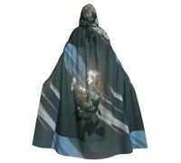 WHJSHOP Rose Under The Beam Picture Halloween Cape à capuche pour homme et femme Vêtements Manteau Jeu de rôle