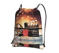 WHJSHOP Sac à dos à fermeture éclair avec cordon de serrage et poche avant et organiseur intérieur pour voyage, yoga, et plus encore