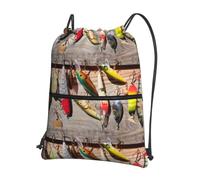 WHJSHOP Sac à dos léger et imperméable avec cordon de serrage pour voyage, yoga et aventures quotidiennes