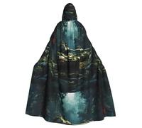 WHJSHOP Tanks in the Jungle Cape à capuche pour adulte sans fermeture éclair, confortable et durable pour les jeux de rôle