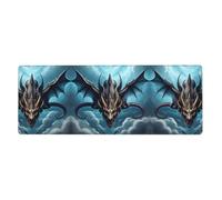 WHJSHOP Tapis de souris Dragon volant 30,5 x 80 cm