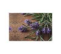 WHJSHOP The Aroma of Rosemary Printing Lot de 6 sets de table résistants à l'huile, à la chaleur et durables 30,5 x 45,7 cm