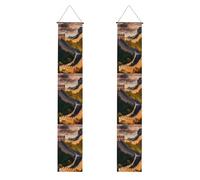 WHJSHOP The Great Wall of China Bannière de porche pour remise de diplôme - Robuste, durable, lavable et réutilisable, décoration de remise de diplôme pour fêtes, cérémonies, portes d'entrée