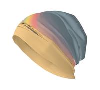 WHJSHOP The House Under The Rainbow Print Bonnet en tricot pour adulte - Bonnet extensible doux et confortable pour homme et femme