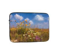 WHJSHOP Wildflowers on the Prairie Prints Housse portable antichoc pour ordinateur portable pour homme et femme, voyage d'affaires, utilisation quotidienne au bureau