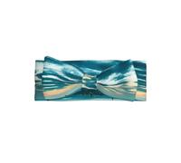 WHJSSF Bandeau pour bébé avec nœud imprimé paysage urbain crépuscule - Accessoire de cheveux doux et extensible pour bébé fille