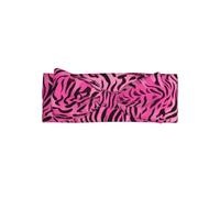 WHJSSF Bandeau pour bébé avec nœud rose imprimé tigre zèbre léopard - Accessoire doux et extensible pour séance photo et fête prénatale - Couvre-chef doux, mignon et adorable pour nourrissons