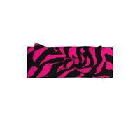 WHJSSF Bandeau pour bébé avec nœud rose imprimé tigre zébré léopard rose accessoires photo nouveau-né accessoires de cheveux doux et extensible pour bébé fille accessoires de cheveux pour fête