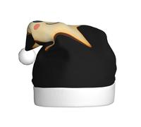 WHJSSF Beau chapeau de Noël imprimé étoile toast pour adulte pour homme et femme vêtements bandeau pour les occasions festives