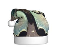 WHJSSF Beau chapeau de Noël imprimé papillon pour adulte, doux, léger, fête de vacances