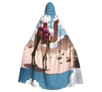 WHJSSF Belle cape à capuche pour adulte motif camel pour Halloween, jeu de rôle