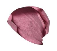 WHJSSF Bonnet tricoté tendance pour adulte Motif biscuits d'amour Rose pour la vie quotidienne, la maison, l'extérieur, le sport
