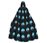 WHJSSF Cape à capuche pour adulte avec imprimé « Put the Ocean in an egg » - Super grande cape à capuche sans fermeture éclair