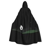 WHJSSF Cape à capuche pour adulte avec imprimé The Dead In The Cemetery - Pour jeux de rôle, costumes de scène, fêtes - Entretien facile