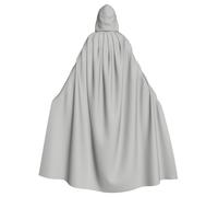 WHJSSF Cape à capuche pour adulte avec nœud papillon - Motif chandeliers argentés - Pour Halloween et cosplay