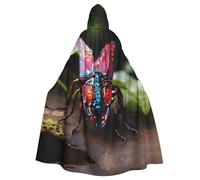 WHJSSF Cape à capuche pour adulte Motif insectes étranges