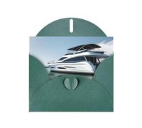 WHJSSF Carte de vœux imprimée vert foncé pour la Saint-Valentin, un anniversaire de mariage et une fête d'invitation