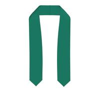 WHJSSF Châle aplati de remise de diplôme avec motif vert malachite, bon drapé, pas facile à déformer, Aplati, Taille unique