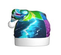 WHJSSF Chapeau de Noël à quatre éléments pour adulte, ce qui en fait un cadeau amusant et durable pour homme et femme