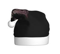 WHJSSF Chapeau de Noël avec motif esprit maléfique pour adulte, convient pour Halloween, Noël et Nouvel An
