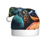 WHJSSF Chapeau de Noël avec pierres colorées pour adulte, ce qui en fait un cadeau amusant et durable pour homme et femme