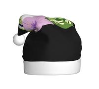 WHJSSF Chapeau de Noël imprimé grenouille sous la gloire du matin pour adulte pour homme et femme vêtements bandeau pour les occasions festives