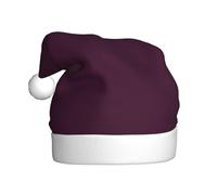 WHJSSF Chapeau de Noël imprimé violet huile pour adulte Halloween fête