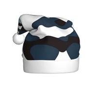 WHJSSF Chapeau de Noël motif camouflage marin pour adulte, ce qui en fait un cadeau amusant et durable pour homme et femme