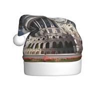 WHJSSF Chapeau de Noël motif Capitole des États-Unis pour adulte, accessoire de qualité doux, léger et moelleux
