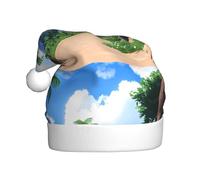 WHJSSF Chapeau de Noël motif dinosaure Age of Dinosaures pour adulte, accessoire de qualité doux, léger et moelleux