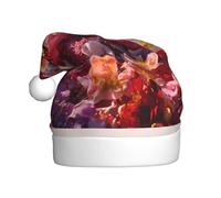 WHJSSF Chapeau de Noël motif pétales dans le ciel pour adulte, ce qui en fait un cadeau amusant et durable pour homme et femme