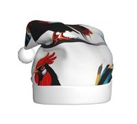 WHJSSF Chapeau de Noël pour adulte Motif poule