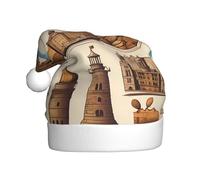 WHJSSF Chapeau de Noël romantique pour adulte, ce qui en fait un cadeau amusant et durable pour homme et femme