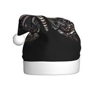 WHJSSF Chapeau de Noël Science Papillon Image pour adulte Bord doux et moelleux, léger et confortable