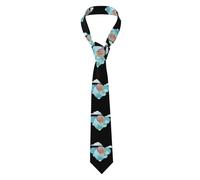 WHJSSF Cravate en soie imprimée Lollipop in the clouds pour homme - Tendance pour les affaires, les mariages, les fêtes et comme cadeau (145 x 7,9 cm, facile d'entretien)