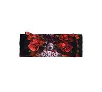 WHJSSF Day of the Dead Sugar Roses Skull Prints Baby Bow Headband - Accessoire doux et extensible pour nouveau-né pour séances photos et fêtes prénatales - Couvre-chef doux, mignon et adorable pour