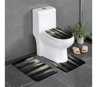 WHJSSF Ghostly Shadow by The Tree Lot de 3 tapis de bain antidérapants et durables à séchage rapide