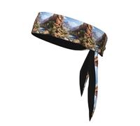 WHJSSF Grand Canyon Picture Sports Foulard double face à séchage rapide, évacuation de l'humidité pour femmes, filles et hommes